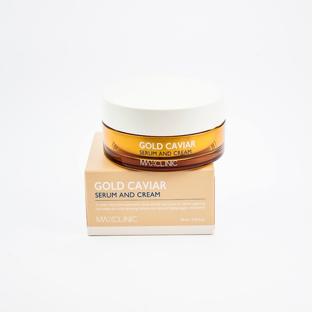 Maxclinic Gold Caviar Serum i krem 2x30g