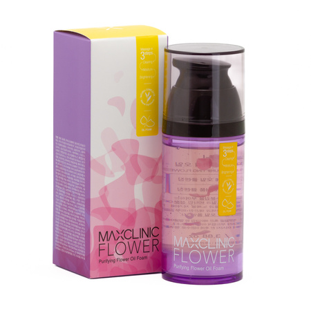 MAXCLINIC  Puryfying Flower Oil Foam 110g