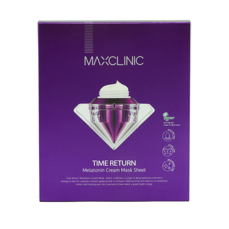 Maxclinic maski z melatoniną 4szt x 25g