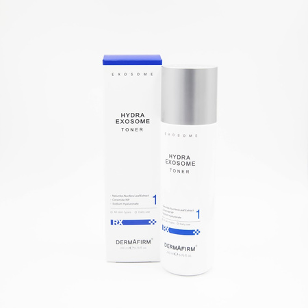 Dermafirm Nawilżający tonik z egzosomami i liposomami.