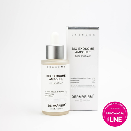 Dermafirm Ampułka na przebarwienia rozjaśniająca z egzosomami.
