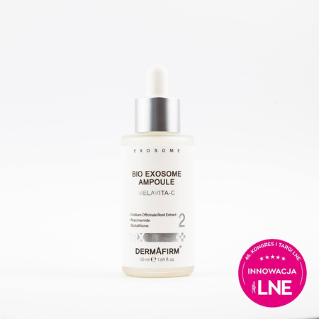 Dermafirm Ampułka na przebarwienia rozjaśniająca z egzosomami.
