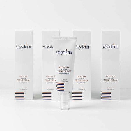 Storyderm Oliwka do twarzy Princess Shine Clean 100ml